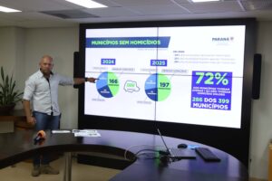 Paraná registra queda histórica de homicídios e crimes patrimoniais em 2025